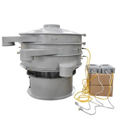 China Customized Vibrating Ultrasonic Food Processing Chemicals/Liquid Rotary Screen Powder Vibration Solid Sieve for sale