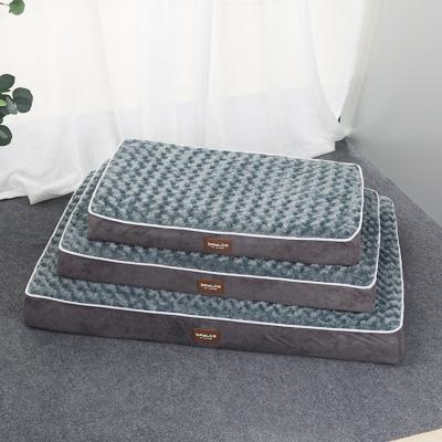 China Custom Removable and Washable Dog Bed Durable Universal Dog Bed Mat Various Size Dog Bed Dog Cats Mat Various Size Dog Bed for sale