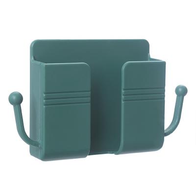 China Wall Mounted Miscellaneous Storage Box Green Cell Phone Storage Box Bracket Cable Filler Bracket For Wall Mounted for sale