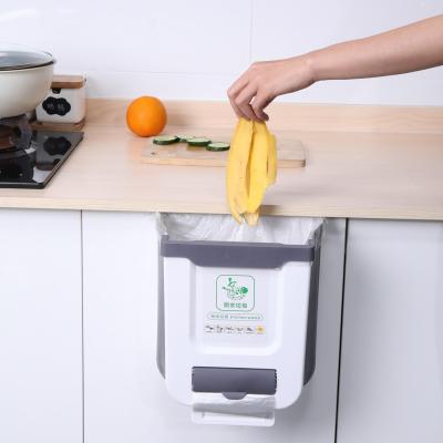 China Hanging trash can viable for sideboard door 3 Rolls plastic liners included for sale