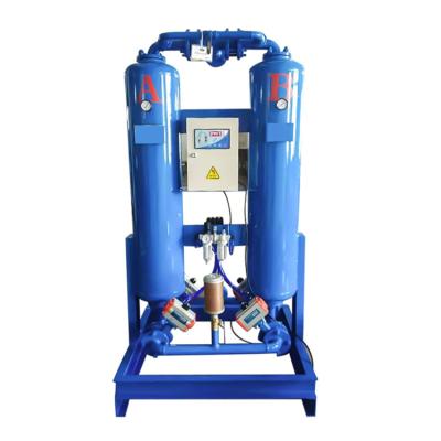 China Hotels Stainless Steel 8 Bar Blast Adsorption Desiccant Compressed Air Dryer for sale