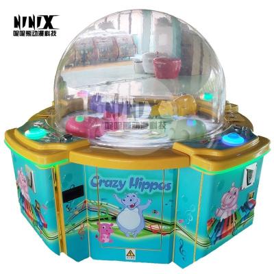 China Coin Operated Game City Gaming Equipment Amusement Park Indoor Arcade Hippo Paradise Game Machine For Sale NN-013 for sale