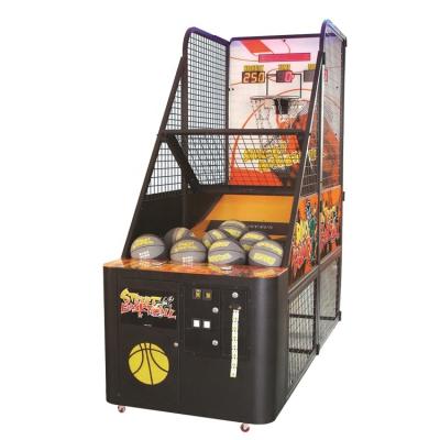 China Indoor Arcade Game Metal Basketball Ticket Redemption Machines Coin Operated for sale