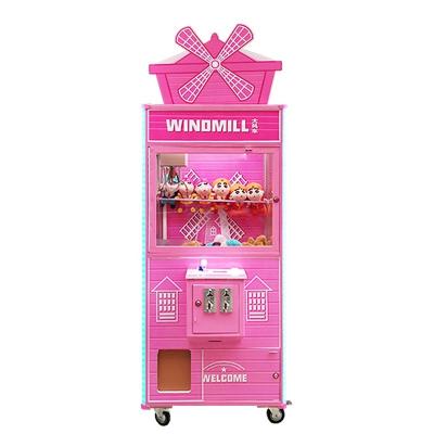 China Metal+Tempered Glass Bowling Stuffed Toys Arcade Game Machine Automatic Coin Machine Claw Crane Machine for sale