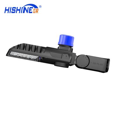 China Hishine 75w LED ROAD shoe box light for parking lots lighting 100W 150W 200W 240W 280W street lights for sale