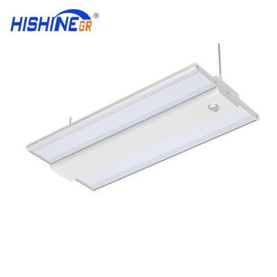 China Warehouse High Bay Led Light 150Watt 300W 7Years Microwave Sensor 6000K Warranty Linear Warehouse Garage Led High Bay Fixture for sale