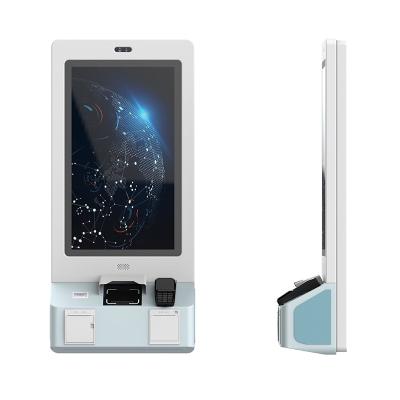 China 27 Inch Self Order Payment Kiosk Machine For McDonalds KFC Restaurant Cafe Shop for sale