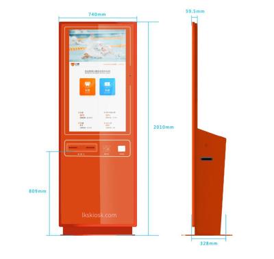 China 43 de Kiosk van de duimcontrole voor Hotel/de Kiosk zelf-Serice verstrekt uit Snelle de Dienst/Douanecontrolein/check Kiosk, LksKiosk Te koop