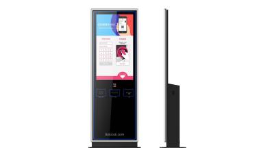 China 42“ Zelfbedieningskiosk, Reclame Digitale Signage Kiosk met Dubbele Kern 2.8ghz Te koop