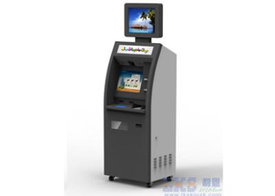 China Check In Out Bill Payment Hotel Kiosk With Dual Screen , Receipter Printer for sale