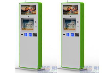 China HD-Spieler stehen oben Werbeschild-freien stehenden Zahlungs-Kiosk 220V - 240V zu verkaufen