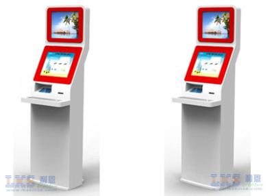 China 17inch Touch Screen Doppelschirm LCD-Monitor-Selbstservice-Informations-Kiosk zu verkaufen