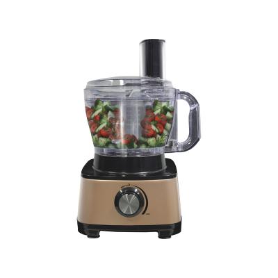 China Commercial Hot Sale 3L Copper Color Multifunctional Kitchen Food Processor for sale