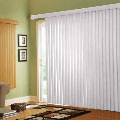 China Fashionable Style Vertical Blind Hanas Pure Shade Vertical Blinds With Sheer Slat for sale