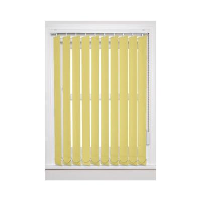 China Wholesale Decorative 100% Polyester Office Vertical Blinds Vertical Patio Door Vinyl Shade Blinds for sale