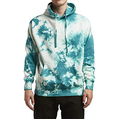 China Cotton 40% Polyester Couples Tie Dye Mens Hoodies 60% Anti-pilling Tie Dye Hoodies for sale