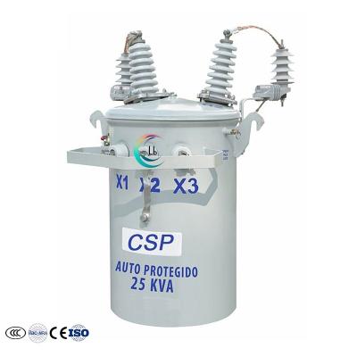 China 50KVA13.8KV Power Factory Direct Selling Price Factory Distribution Single Phase Oil Immersed Transformer Pole-Mounted Transformer for sale