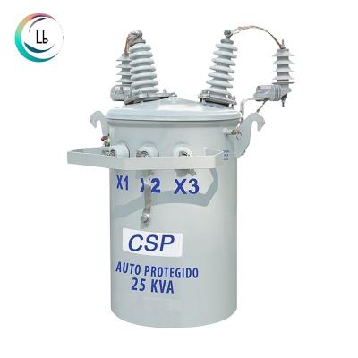 China Energy saving 100KVA 13.8KV/0.24KV power and low-loss oil type single phase transformer for sale