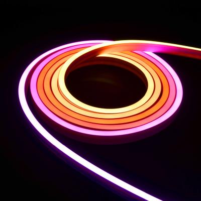 China 5m/roll 5050 copper dream color digital neon cable led ultra thin neon cable rope light for sale