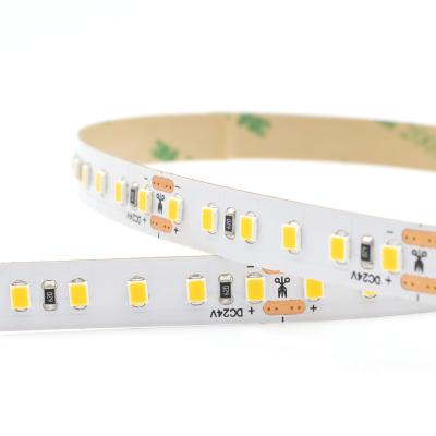 China Ultra Thin Copper 120leds/m 10mm 24v 2835 High Lumen Led Strip Light for sale