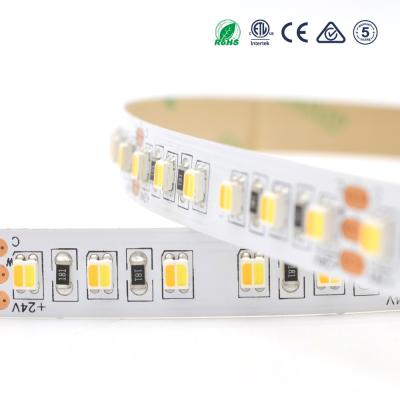 China CCT Copper Adjustable Color Changing 19.2w/m 3528 Warm White 2 In 1 Led Strip Lighting for sale