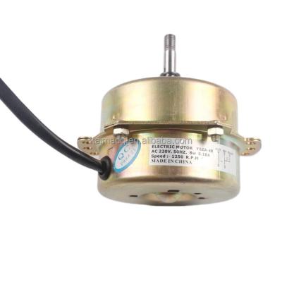 China Chinese Factory AC Motor Copper Wire Single Phase Exhaust Fan Motor Totally Enclosed for sale