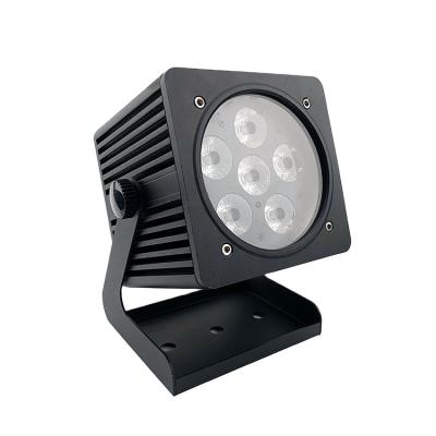 China Stage Light HAT High Brightness Wireless Led Par Light 6 *18W Battery Powered Led Par 6in1 for sale