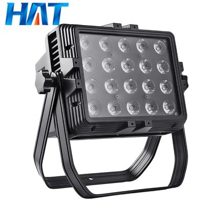 China excellent quality HAT 10W*20LED WATERPROOF PAR LIGHT for outdoor exhibition party wedding 10w rgbw led par light HT-Q010 for sale