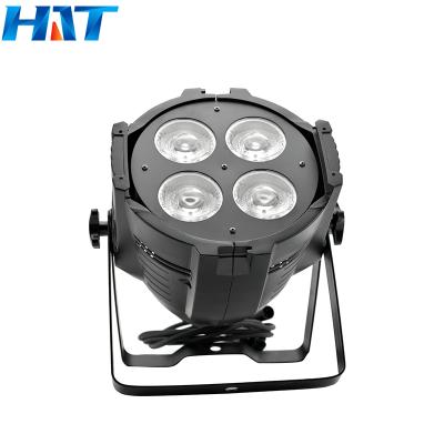 China HV Factory Price Stage Light 4*50w COB Par Light 2in1 Warm White Color 2 4pcs 50w Warm White Color Led DJ Disco COB Par Light For Wedding Party stage for sale