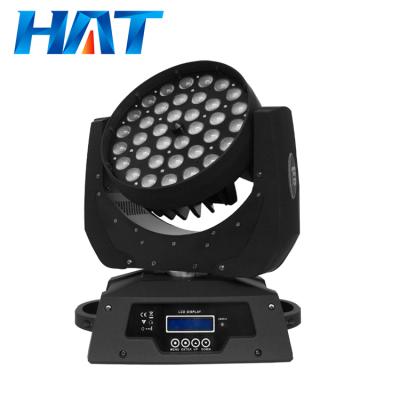 China Stage HAT 36*12w 10w 4in1 Zoom Head Light Moving Led Moving Head 36 Beam Joint Head 36 Beam Joint Light Moving Head for sale