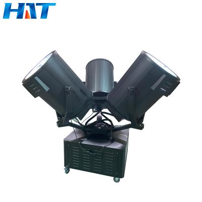 China Theme Park Professional HAT Three Heads Headhunting Light 7KW Rotating Moving Sky Search Lighting Spotlight Outdoor Event Equipment for sale