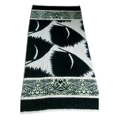 China QUICK DRY 100% Cotton Thick Soft Terry Customized Design Jacquard Luxury Bath Towel for sale