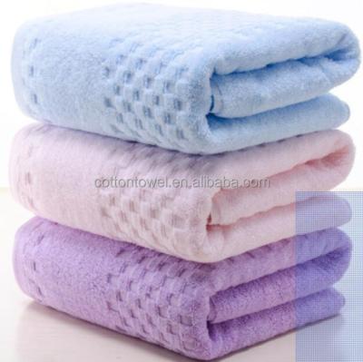 China 100 cotton plain dyed colors cotton face towels for sale