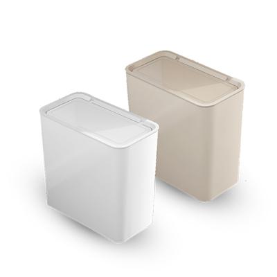 China 2021 New Feature Eco-friendly Modern Design Disposable Plastic Dust Bin For Home Waste Bin For Living Room for sale