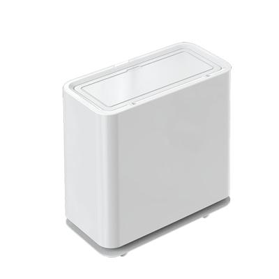 China Factory Feature Eco-friendly Modern Disposable Outlet Plastic Dust Bin For Home Waste Bin For Kitchen With Washable Inner Box for sale