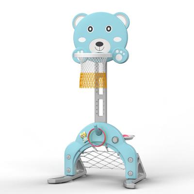 China Portable Mini Toddler Kids Baby Ring Toy Stand Indoor Adjustable Dismountable Environmental Plastic Kids Mini Stands Basketball Hoop for sale