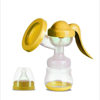 China BPA Free Manual Breast Pump With Nipple Cover BPA Free Milk Saver Baby Breastfeeding Pump for sale