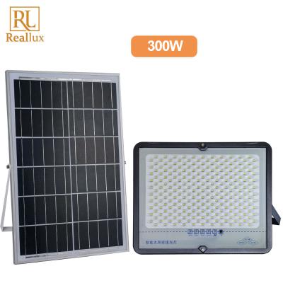 China Flood Light Motion Sensor Light Control Residential Solar Powered Wall Lamp For Outdoor Garden Path 400W Warm White for sale