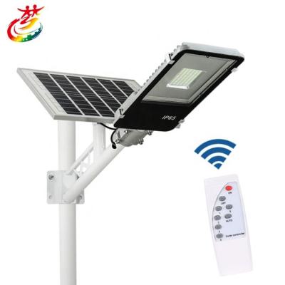 China ROAD 300W LED Solar Street Lights Outdoor Dusk to Dawn Pole Light with Remote Control Waterproof and DURABLE SUPER BRIGHT for sale