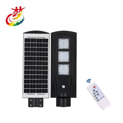 China Suitable For Roads Ip67 Solar Led Street Light Lighting Solar Power Sensor Light Control Lamp for sale