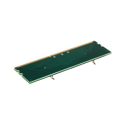 China LAPTOP Laptop RAM Adapter 204Pin to 240 Pin Riser Card Laptop SO-DIMM for Desktop PC DIMM Memory DDR3 for sale