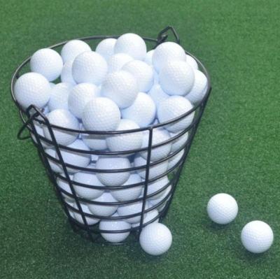 China Wholesales bulk white 2 layers surlyn golf ball for playing B-001 for sale