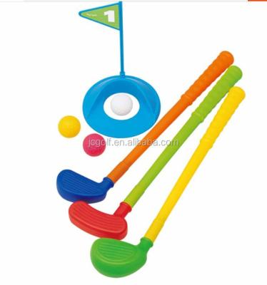 China Plastic Bright Color Kids Plastic Golf Club for sale