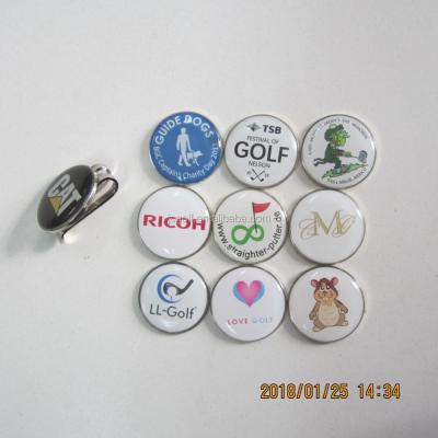 China With Customized Magnetic Ball Marker Golf Cap Clip HCP-01 for sale