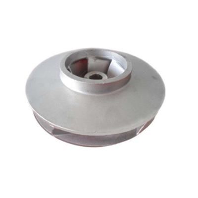 China Stainless steel impeller parts factory cost steel submersible impeller for water pump for sale