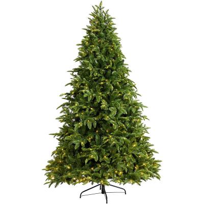 China Custom Chirstmas PVC PE Artificial Tree PET Christmas Tree Outdoor Home Decor Xmas Decorations LED Different Sizes for sale