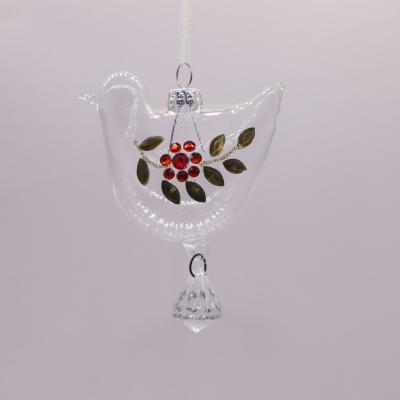 China New Europe Design Christmas Tree Decorations and Ornament Glass Ball Glass Pendant for Christmas Festival for sale