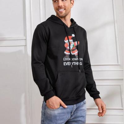 China Anti-wrinkle newcomer custom private logo printing design hoodie for men hoody wholesale OEM service christmas printing high quality hoodie for sale