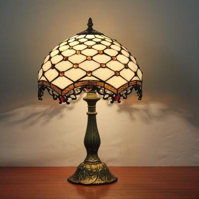 China Factory price modern tiffany table lamp union flower pattern western tiffany table lamp for sale