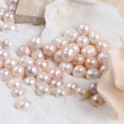 China Wholesale 11-12mm Natural Freshwater White Freshwater Potato Pearl Loose Beads Jewelry for sale